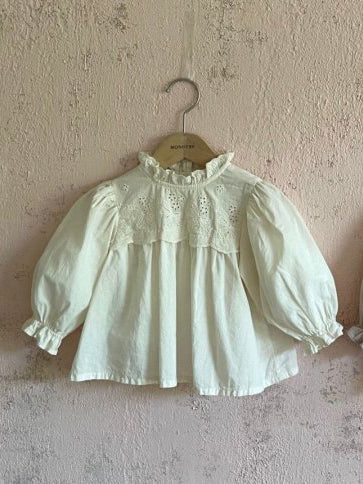 Momo Blouse in Cream