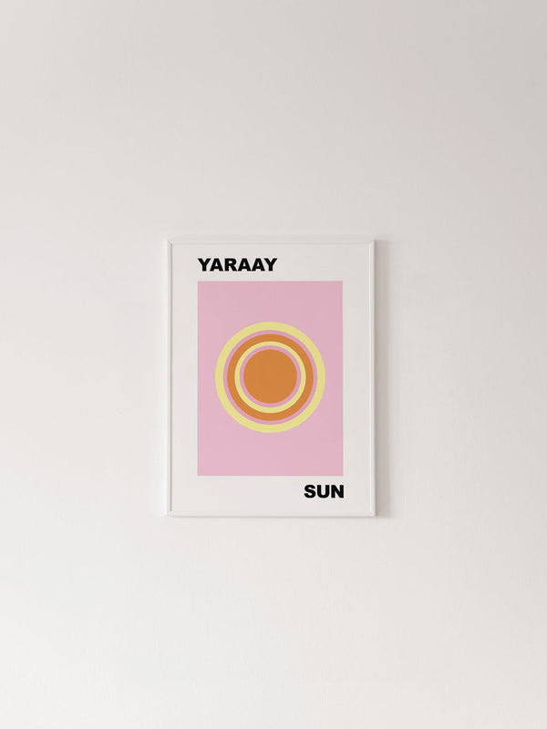 The Gamilaraay Collection - Colour Yaraay Sun Print
