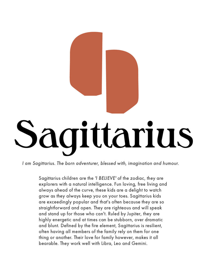 Star Sign Print - Sagittarius