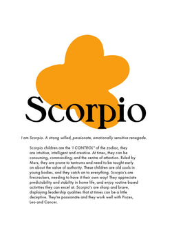 Star Sign Print - Scorpio