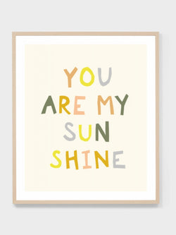 My Sunshine Framed Print
