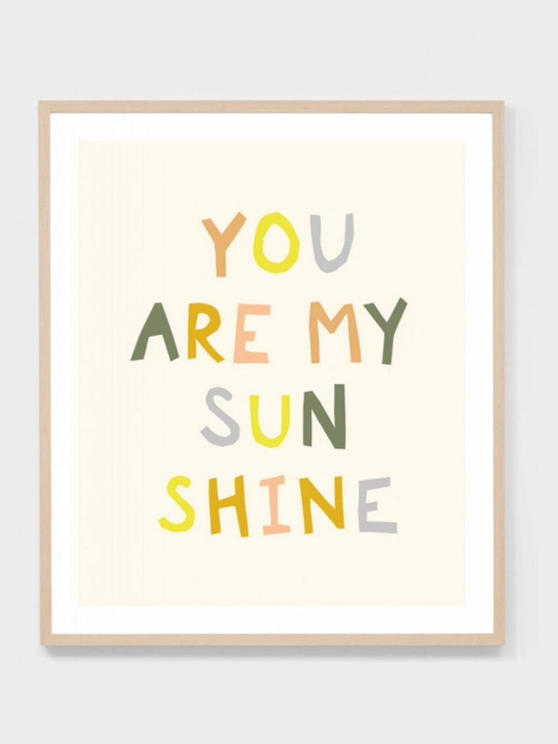 My Sunshine Framed Print