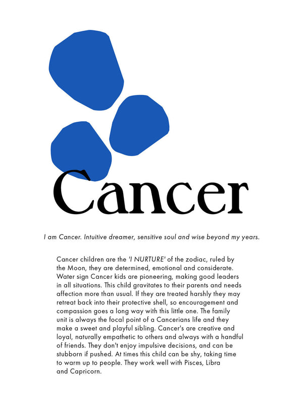 Star Sign Print - Cancer