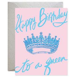 Happy Birthday Queen Card